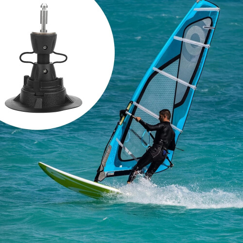 Windsurfing Base Tendon Adjustable Mast Base 360 Degree Rotation Joint Windsurf Mast Base Replacement Universal Sailboard Joint 1