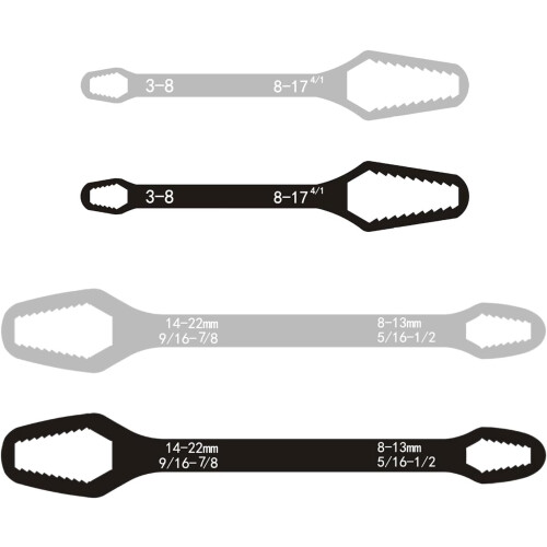Torxes Wrenches 3mm22mm Universal Adjustable Multipurpose DoubleHead Spanner Repa 1