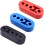 Exhaust Hanger Bracket 12mm Diameter 4Hole Polyurethane Tail Pipe Mount Rear Blue 5