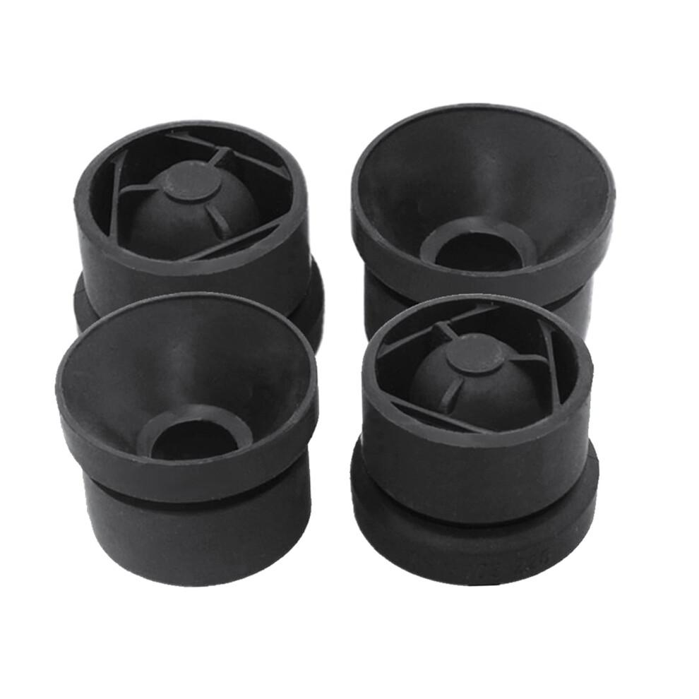 4Pcs Engine Cover Grommet Rubber Bumper Set For Vibration Reduction And Easy Mounting 9382693580320