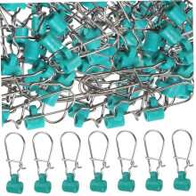 100Pcs Sinker Slides for Catfishing Stainless Steel Sinker Slides DuoLock Snap Weight Connectors Kit Catfish Sinkers