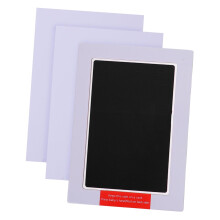 Handprint and Footprint Inkless Stamp Pad Set for Boys and Girls, Baby Handprint Keepsake for Newborns, Black