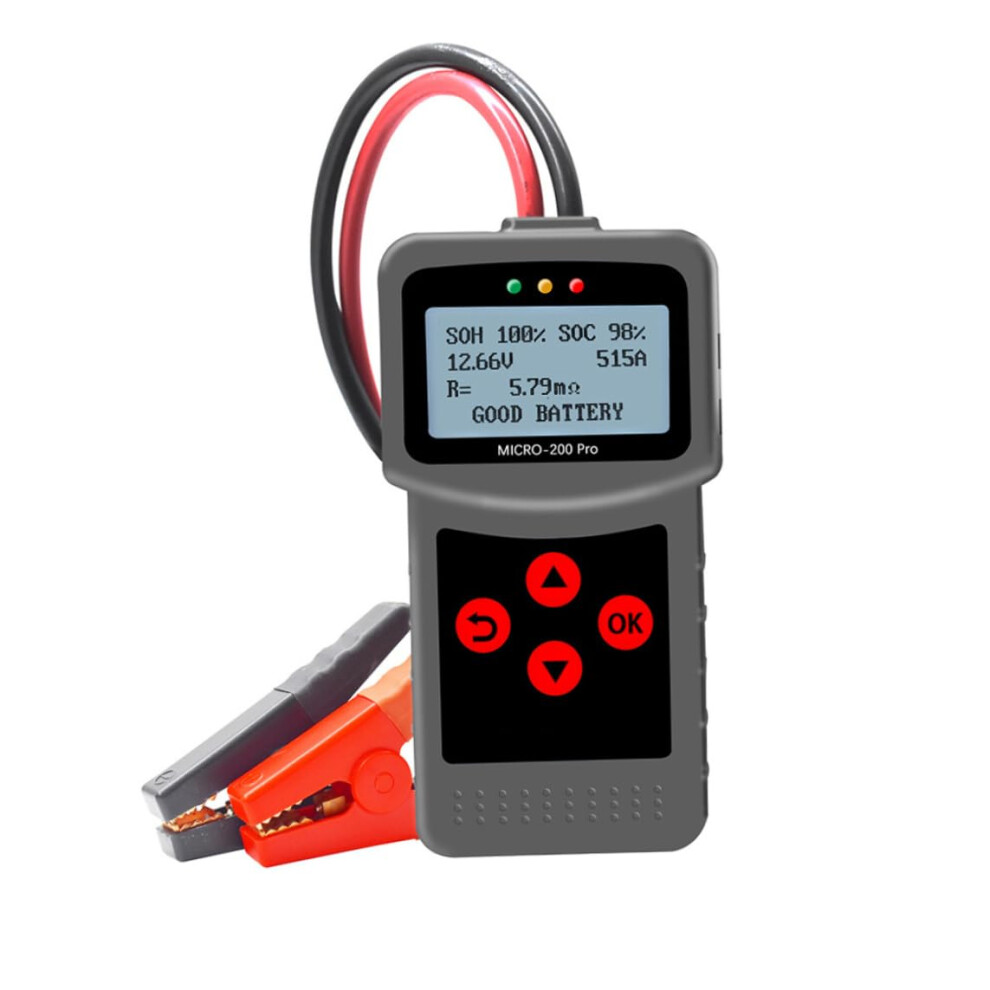 Car Battery Tester Micro200 Pro Digital Automotive Battery Analyzer 12V Agm Efb Gel With Usb 9189345190674