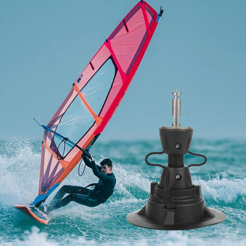 Surfing Mast Base M8 Thread Adjustable 360 Degree Rotation Compatible With Windsurf Masts And Sail Boards 1
