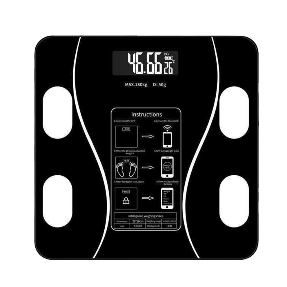 Digital Scale, Digital Scales for Body Weight, Smart Scale with BMI, Body Fat