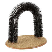 Scratching post with brush for cats, massage scratching post, pet toy, kitten, for indoor use, entertainment toy Ref: 8158