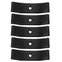 5Stk Leichter Dumbbell-Rackhalter Mit Anti-Roll Und Schallschutz-Matte