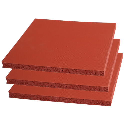 Heat Transfer Apparatuur Rubber 3-Pack 6,0x6,0x0,4 Inch 2