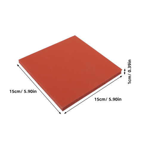 Heat Transfer Apparatuur Rubber 3-Pack 6,0x6,0x0,4 Inch 1