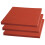 Heat Transfer Apparatuur Rubber 3-Pack 6,0x6,0x0,4 Inch 3