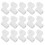 24Pcs White Plastic Window Screen Clips Universal Mesh Fasteners DIY 10