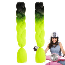 Motorcycle hat braids Hair decorations, braids, synthetic hair, helmets for bicycle helmets, snow sports, and skateboarding