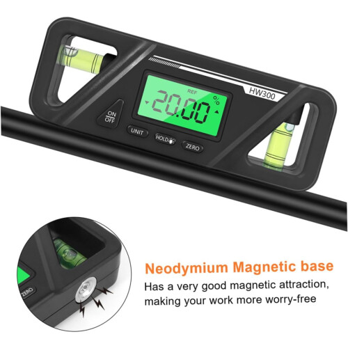 Digital Protractor Angle Gauge Tool For Precision Measurement Electronic Ruler Gauge Measuring Tools 2