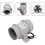 Inline Air Blower For Marine Use 3 Inch Diameter Low Current Consumption Compact Design 5