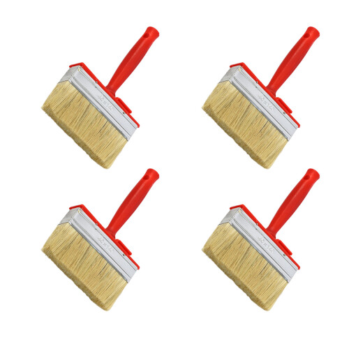 4Pieces Practical Brushes For Solvent Base Coatings Smooth-140