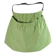 Fruit Picking Bag Garden Harvest Pouch Apron Outdoor Storage For Vegetables And Eggs Green