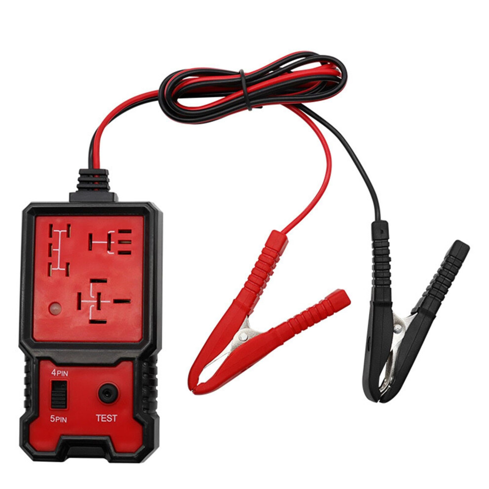 Car Relay Tester 12V Automotive Relay Testing Tool With Led Indicators For Accurate Diagnostics Red/Green 9347817879902