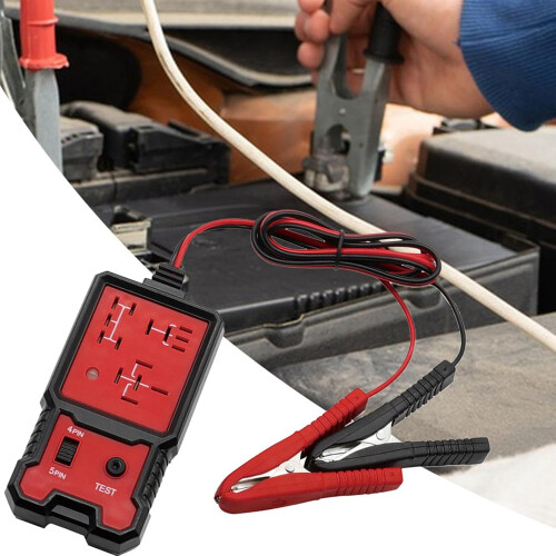 Car Relay Tester 12V Automotive Relay Testing Tool with LED Indicators for Accurate Diagnostics 1