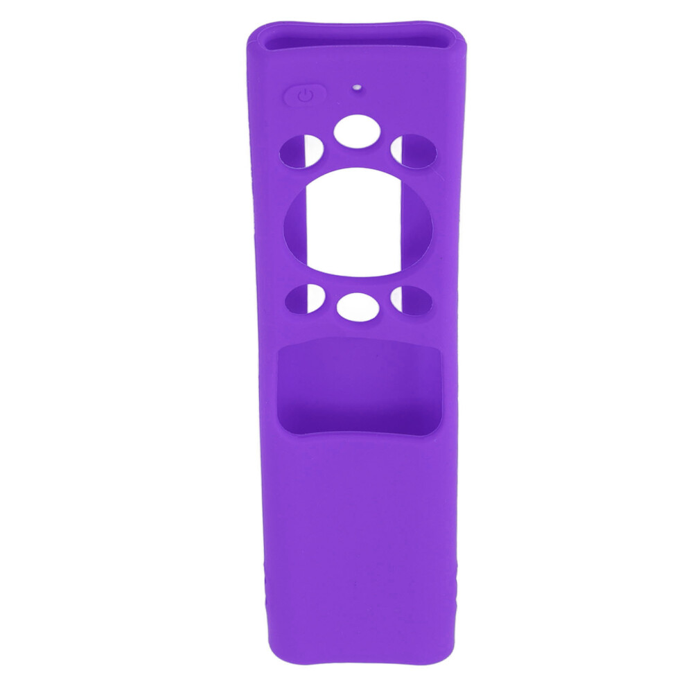 Durable Samsung Bn59 Remote Silicone Sleeve With Anti-Fall Lanyard Purple 8481374837638