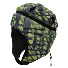 Adjustable Soccer Head Guard For Kids Goalkeeper Helmet, Light Padded Head Protection, Rugby Style Youth Headgear