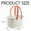 Bathroom Organizer Basket Plastic, Stackable Design Space Saving Storage Solution, Ideal for Home Organization Versatile Use in Dorm or Bathroom, Vent 2