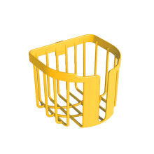 No Drilling Design Wall Mounted Tissue Basket, Durable Abs Construction Offers Unmatched Durability, Easy Installation For Hassle-Free Setup
