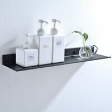 Quality Finished Steel Floating Shelves For Office, Natural Pine Wood Industrial Modern Steel Space Saving, Wall Mounted For Pantry Laundry Area (Mode