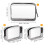 Διαφανής τσάντα τουαλέτας για γυναίκες και άνδρες, αδιάβροχη τσάντα οργάνωσης 5