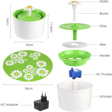 Pet Oasis, bebedouro automático para animais de estimação com bomba inteligente ultrassilenciosa e diferentes fluxos para uma experiência de
