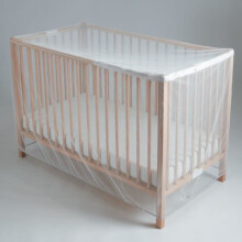 Moskitoschutz für Bett TINEO - Einfacher Zugang mit Reißverschluss - Kompatibel mit Bett 60x120 oder 70x140 cm