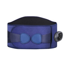 Period heating pad, electric heating belt with 3 heating modes, soft waist heating cushion for women, blue