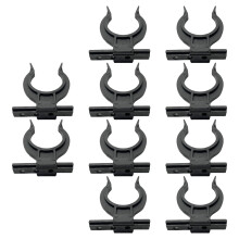 Lot de 10 attaches polyvalentes pour plinthes de cuisine, Clip