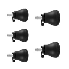 Lot de 5 butées de roue de chaise de bureau, fixateur universel