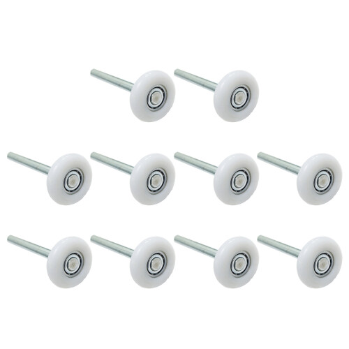 10 Stück robuste Nylon-Garagentorrollen, Dichtungsdesigns,