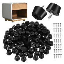 120Pcs Furniture Chair Leg Pads Cutting Board Feet PVC Rubber