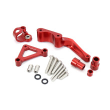 Aluminum Alloy Adjustable Motorcycle Steering Damper for Ducati Monster 696 795 796 with Mounting Bracket