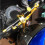 Motorcycle Steering Damper Bracket for MT09 FZ09 20132020, Adjustable CNC Stabilizer Mount 2