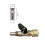 Accessoire polyvalent de vannes d'air comprimé de 1/4 pouces 5