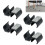 Ensemble de 10 patins de chaise robustes à dossier en-25mm 5