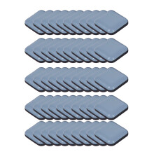 50Pieces Stick Furniture Pad Accessory for Noise-20x20mm