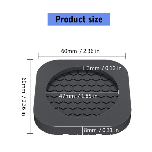 4Pcs Washing Machine AntiVibration Pad NonSlip Washer Vibration 2