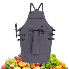 Waterproof Gardening Apron with QuickRelease Pockets, Ergonomic Adjustable Straps for Men and Women