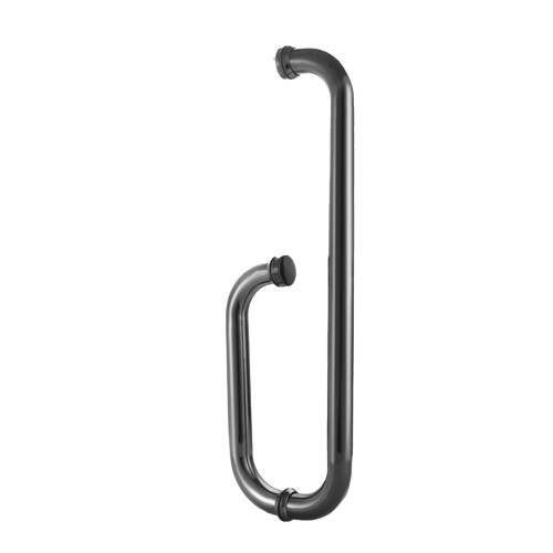 Multipurpose Shower Grab Rod Sturdy Stainless-Titanium black