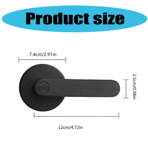 Stilvolle Türgriffe mit T-Stange. Design eleganter Türgriffe. 1