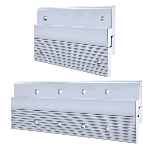 French Cleat Picture Hanger Brackets Interlock Wall Mount-2 Loch 1