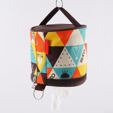 Foldable toilet paper holder, practical storage solution for outdoor adventures ( pattern)
