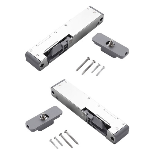 Quiet Door Closer with Safety Features quiet  Damping-left open 1