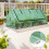Outsunny Outsunny Portable Small Polytunnel with Mesh Windows, 240x90x90cm 3