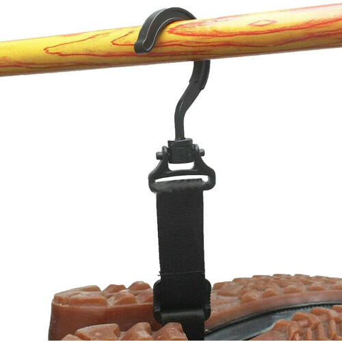 Wader  Pipe Boots Rain Shoes Hanging Strap Belt Drying Rack Tool 2