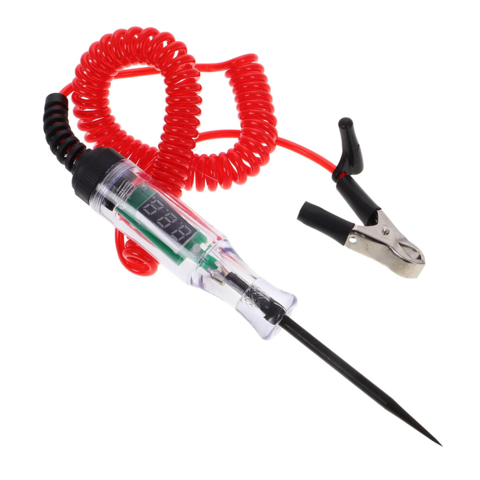 Led Circuit Tester With Voltage Display, Noninvasive Metal Probe, Automotive Voltage And Continuity Tester 9382693582973